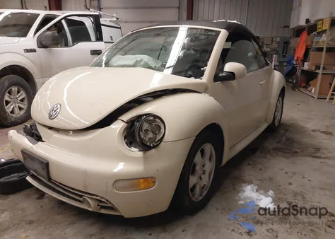 2003 Volkswagen New Beetle Gls z USA, uszkodzony, nr VIN 3VWCK21Y03M315905
